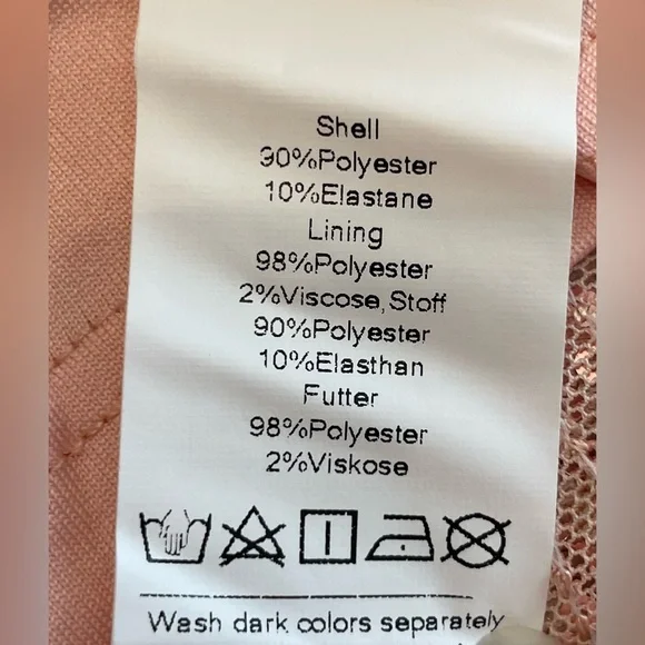 Grace Karin NWT Sequin One-Shoulder Top - Picture 4 of 4